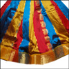 Multi Colour Pattu Parikini with Blouse SPP-9 - Click here to View more details about this Product
